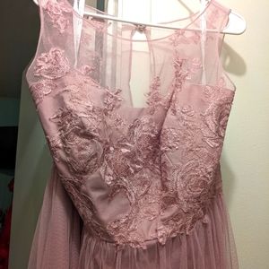 Quartz bridesmaids dress